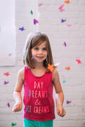 Daydreams &amp; Ice Creams Pink Tank